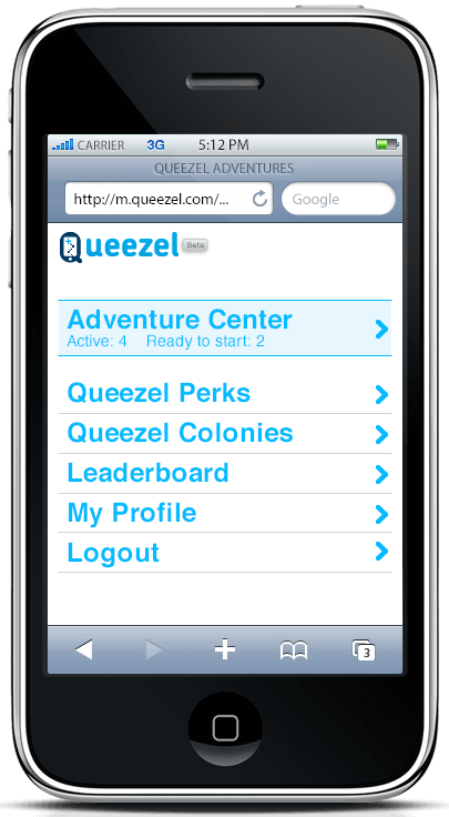 Mobile Phone Application Screenshot